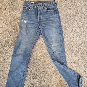 Levi's Light Blue Straight Leg Women's Jeans